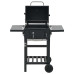 Grătar Barbecue Cu Cărbuni, Raft Inferior, Negru
