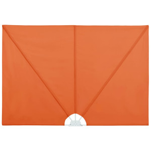 Copertină Laterală Pliabilă De Terasă, Cărămiziu, 300X150 Cm