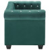 Canapea Chesterfield 2 Locuri, Catifea, 146X75X72 Cm, Verde