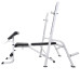Bancă Antrenament Rastel Greutăți, Set Haltere/Gantere, 60,5Kg