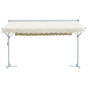 Copertină Cu Structură Independentă, Crem, 4 X 3 M