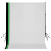 Set Studio Foto Cu 3 Fundaluri De Bumbac, Cadru Reglabil, 3X3 M