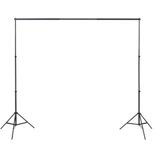 Set Studio Foto Cu 3 Fundaluri De Bumbac, Cadru Reglabil, 3X3 M