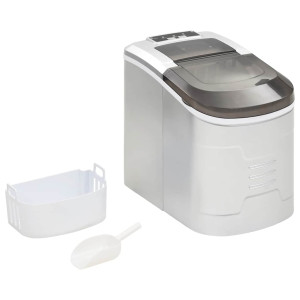 Aparat De Făcut Cuburi De Gheață, Argintiu 2,4 L, 15 Kg / 24 H