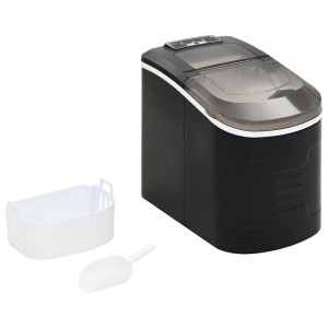 Aparat De Făcut Cuburi De Gheață, Negru 2,4 L, 15 Kg / 24 H