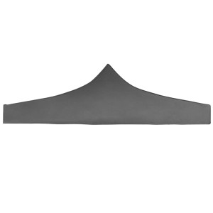 Acoperiș Cort De Petrecere, Antracit, 3 X 3 M