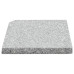Placă De Greutate Umbrelă, Gri, 25 Kg, Granit, Pătrat