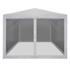 Cort De Petrecere Cu 4 Pereți Din Plasă, 4 X 3 M