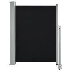 Copertină Laterală Retractabilă De Terasă, Negru, 100 X 300 Cm