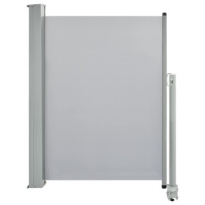 Copertină Laterală Retractabilă De Terasă, Gri, 100 X 300 Cm