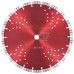 Disc Diamantat De Tăiere Cu Segmente Turbo Și Găuri Oțel 300 Mm