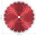 Disc Diamantat De Tăiere Cu Segmente Turbo Și Găuri Oțel 300 Mm
