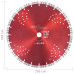 Disc Diamantat De Tăiere Cu Segmente Turbo Și Găuri Oțel 350 Mm