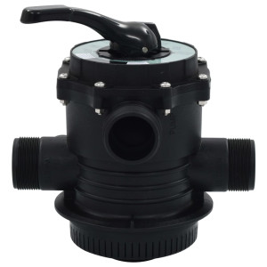 Supapă Multiport Pentru Filtre Cu Nisip, Abs, 1,5", 6 Căi