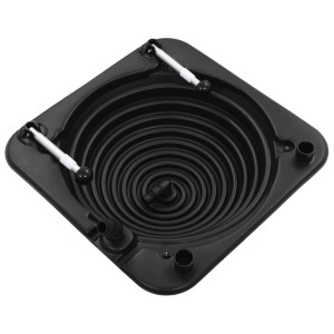 Încălzitor Solar Pentru Piscină, 75 X 75 X 36 Cm, Hdpe Aluminiu
