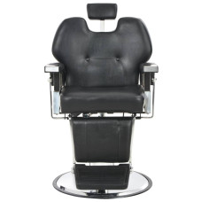 Scaun Frizer, Negru, 72 X 68 X 98 Cm, Piele Ecologică