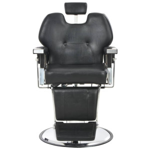 Scaun Frizer, Negru, 72 X 68 X 98 Cm, Piele Ecologică