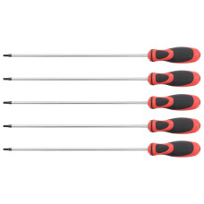 Set De Șurubelnițe Cu Cap Torx, 5 Piese, 300 Mm