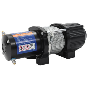 Troliu Electric Cu Telecomandă, 12 V, 2040 Kg
