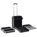 Troler De Cosmetice, Negru, Aluminiu