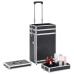 Troler De Cosmetice, Negru, Aluminiu