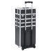 Troler De Cosmetice, Negru, Aluminiu