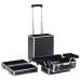 Troler De Cosmetice, Negru, Aluminiu