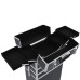 Troler De Cosmetice, Negru, Aluminiu