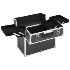 Geantă De Cosmetice, Negru, 38X23X34 Cm, Aluminiu