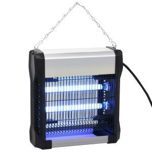 Aparat Anti-Insecte, Negru, Aluminiu Abs, 12 W