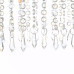 Lustră Cu Mărgele De Cristal, Argintiu, 104 Cm, E14