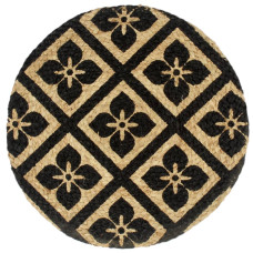 Naproane, 4 Buc., Negru, 38 Cm, Iută, Rotund