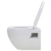 Toaletă Suspendată Cu Rezervor Wc Ascuns, Alb, Ceramică