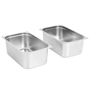 Recipiente Gastronorm 2 Buc. Gn 1/1 200 Mm Oțel Inoxidabil