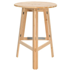 Masă De Bar Pliabilă, 78 Cm, Lemn De Brad