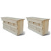 Case De Vrăbii, 2 Buc., 44 X 15,5 X 21,5 Cm, Lemn