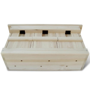 Case De Vrăbii, 2 Buc., 44 X 15,5 X 21,5 Cm, Lemn