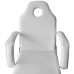 Scaun Tratament Facial, Piele Artificială, 185X78X76 Cm, Alb