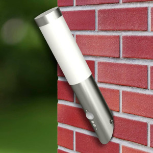 Lampă De Exterior Din Oțel Inoxidabil Cu Senzor De Mișcare 2 Buc