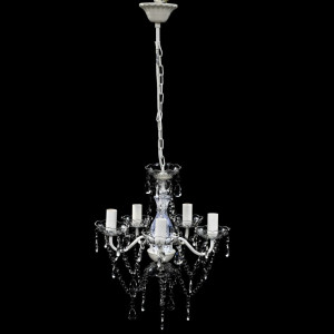Candelabru, 5 Becuri, Transparent