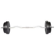 Bară Ondulată Cu Greutăți, 30 Kg
