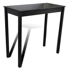 Masă De Bar Cu 2 Scaune De Bar Negre