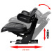 Scaun De Tractor Cu Suspensie, Negru