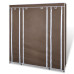 Dulap Material Textil Compartimente Și Tije 45X150X176 Cm Maro