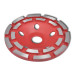 Disc Diamantat Tip Cupă, Cu Două Rânduri, 125 Mm