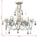 Lampă De Plafon Suspendată, Candelabru Cristal, Elegant, 5 Becuri