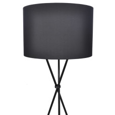 Abajur Pentru Lampă De Podea Cu Suport Înalt, Negru