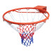 Set Coș De Poartă De Baschet, Inel Cu Plasă, Portocaliu, 45 Cm