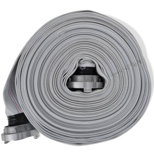 Furtun De Incendiu Plat, Cu Racorduri C-Storz 2 Inci, 30 M