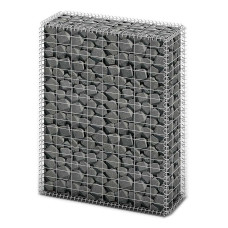 Coș Gabion Cu Capace, Sârmă Galvanizată, 100 X 80 X 30 Cm
